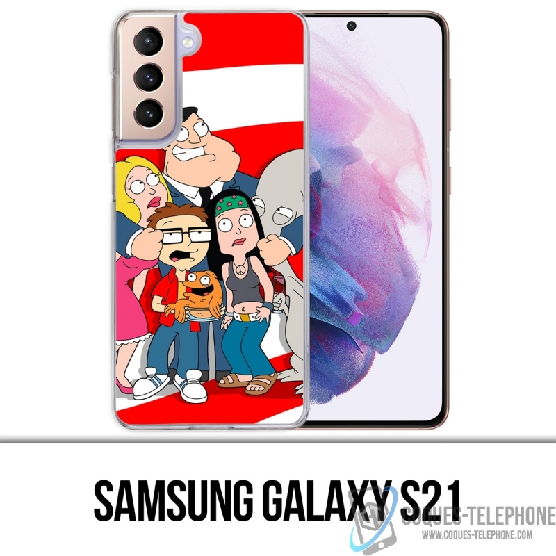 Coque Samsung Galaxy S21 - American Dad