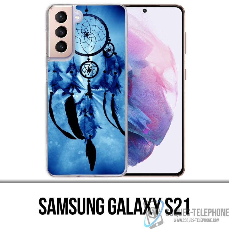 Funda Samsung Galaxy S21 - Atrapasueños Azul