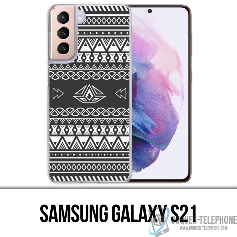 Funda Samsung Galaxy S21 - Gris azteca