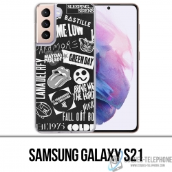 Custodia per Samsung Galaxy S21 - Distintivo Rock