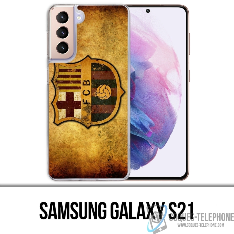 Custodia per Samsung Galaxy S21 - Barcelona Vintage Football