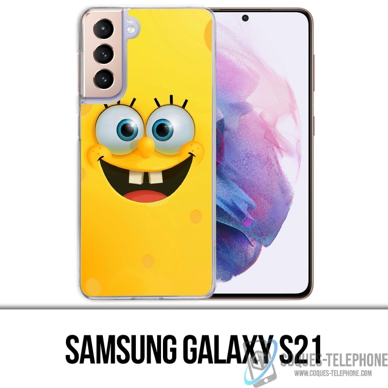 Custodia per Samsung Galaxy S21 - Sponge Bob