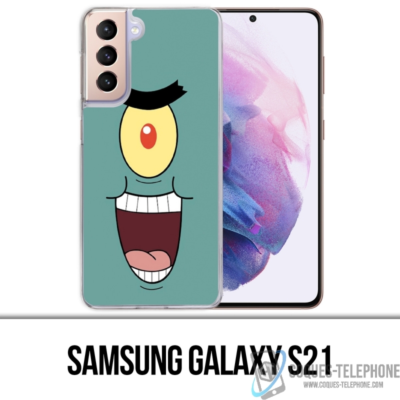 Samsung Galaxy S21 Case - Schwamm Bob Plankton