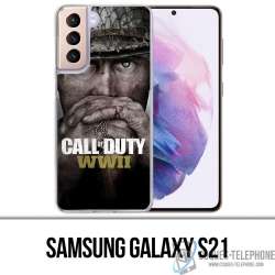 Coque Samsung Galaxy S21 - Call Of Duty Ww2 Soldats