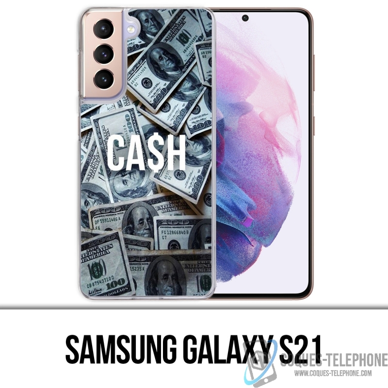 Coque Samsung Galaxy S21 - Cash Dollars