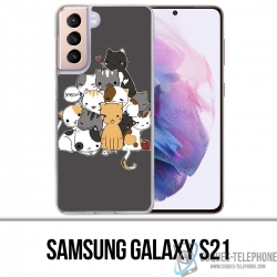 Custodia per Samsung Galaxy S21 - Cat Meow