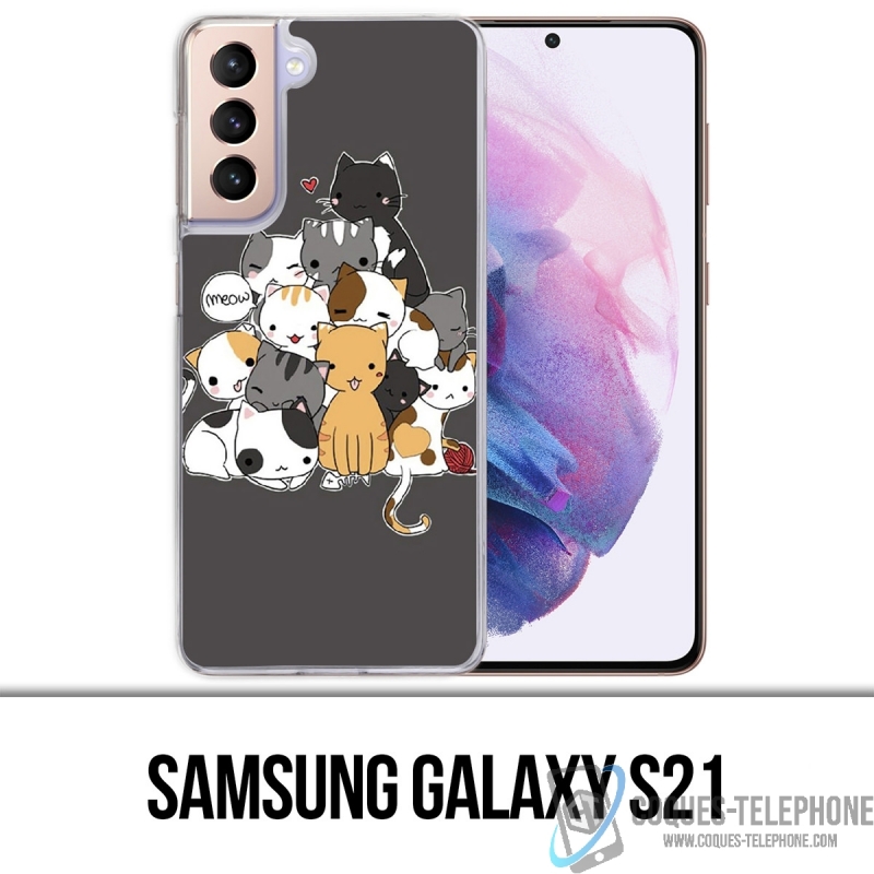 Samsung Galaxy S21 Case - Cat Meow