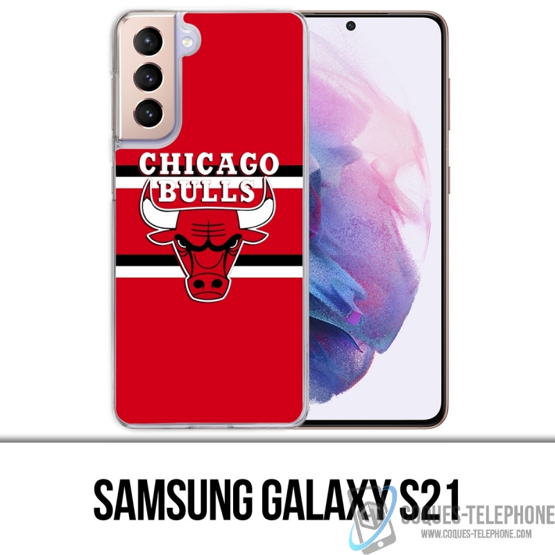 Coque Samsung Galaxy S21 - Chicago Bulls