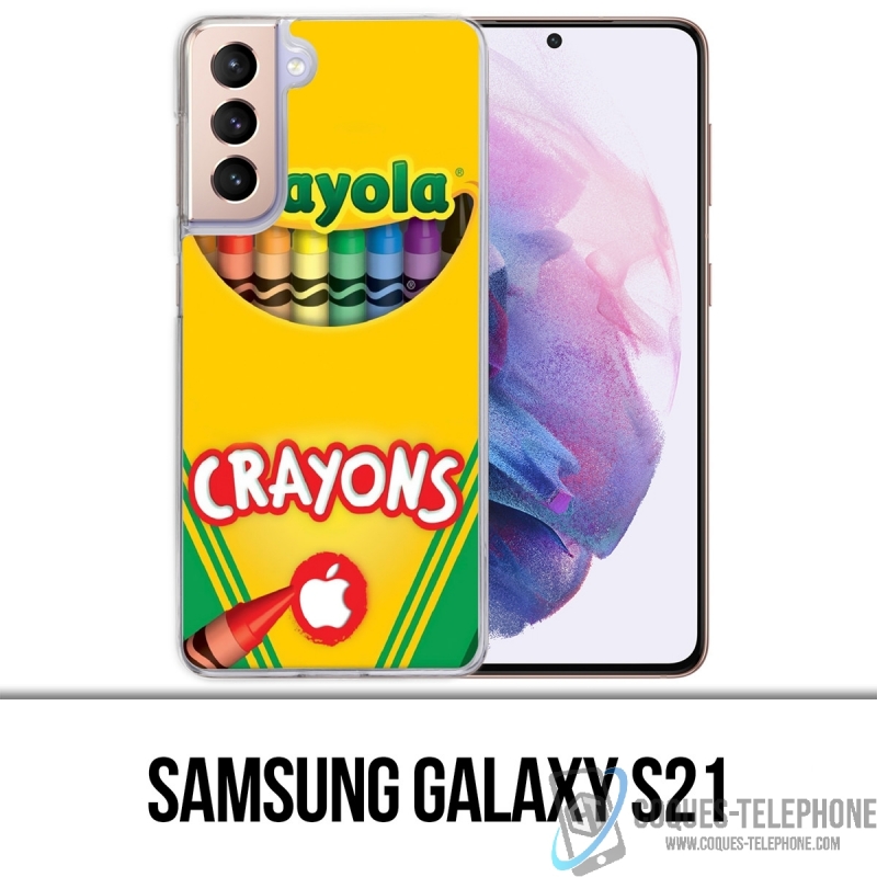 Coque Samsung Galaxy S21 - Crayola