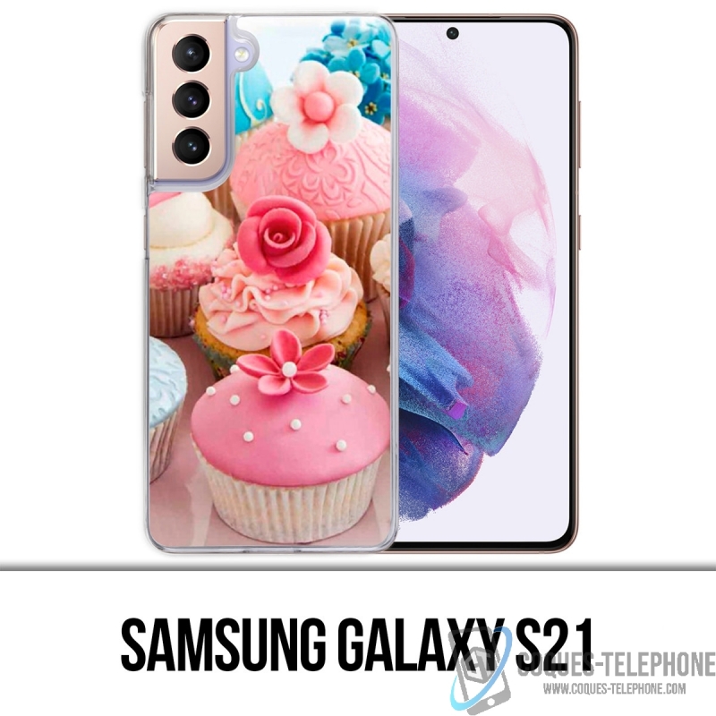 Custodia per Samsung Galaxy S21 - Cupcake 2