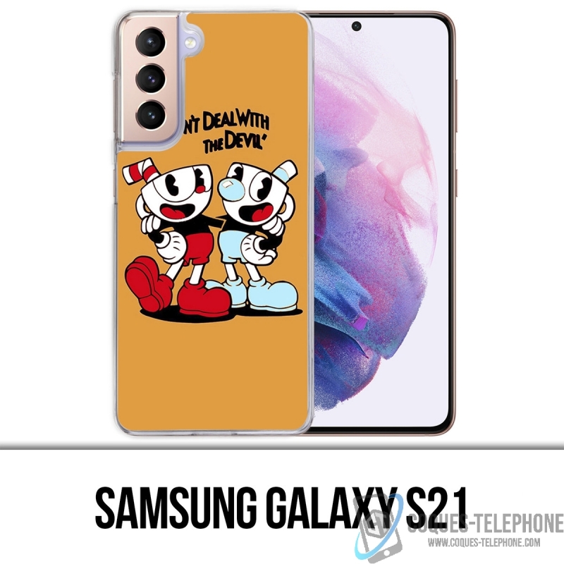 Custodia per Samsung Galaxy S21 - Cuphead