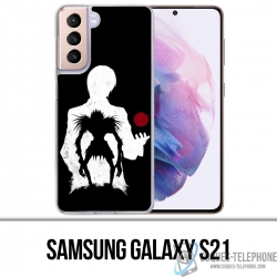 Coque Samsung Galaxy S21 - Death Note Ombres