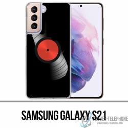 Coque Samsung Galaxy S21 - Disque Vinyle