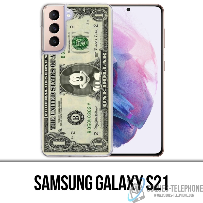 Funda Samsung Galaxy S21 - Mickey Dollars