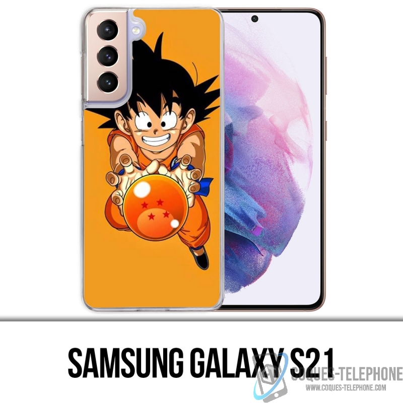 Coque Samsung Galaxy S21 - Dragon Ball Goku Boule