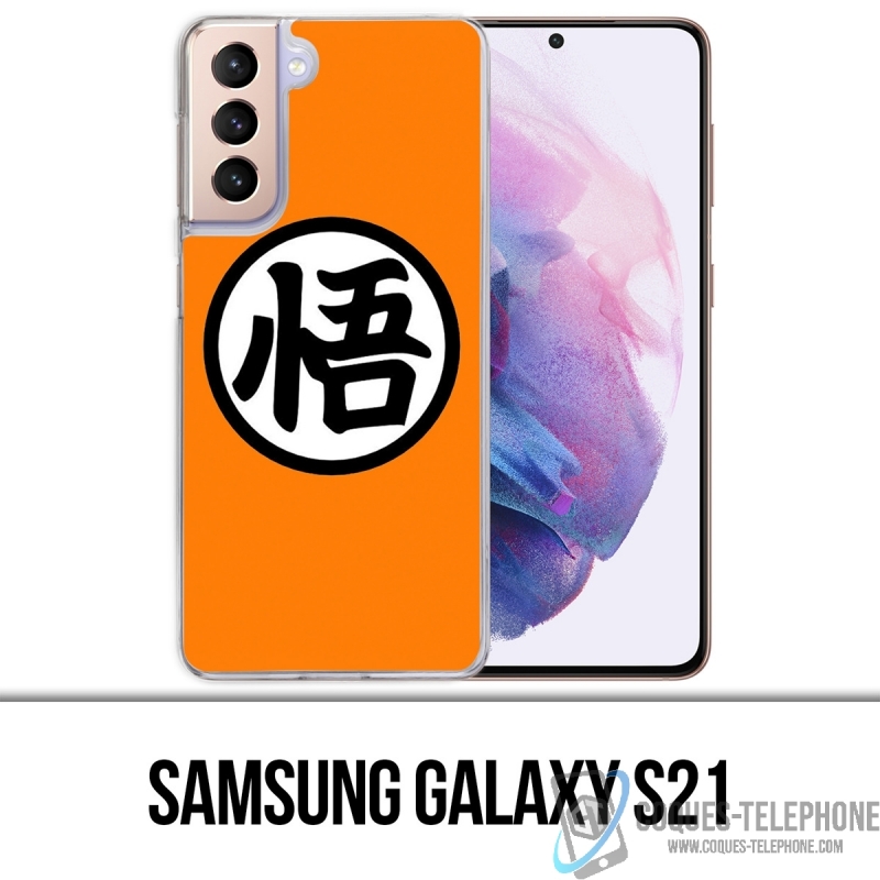 Coque Samsung Galaxy S21 - Dragon Ball Goku Logo