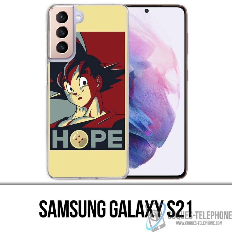 Coque Samsung Galaxy S21 - Dragon Ball Hope Goku