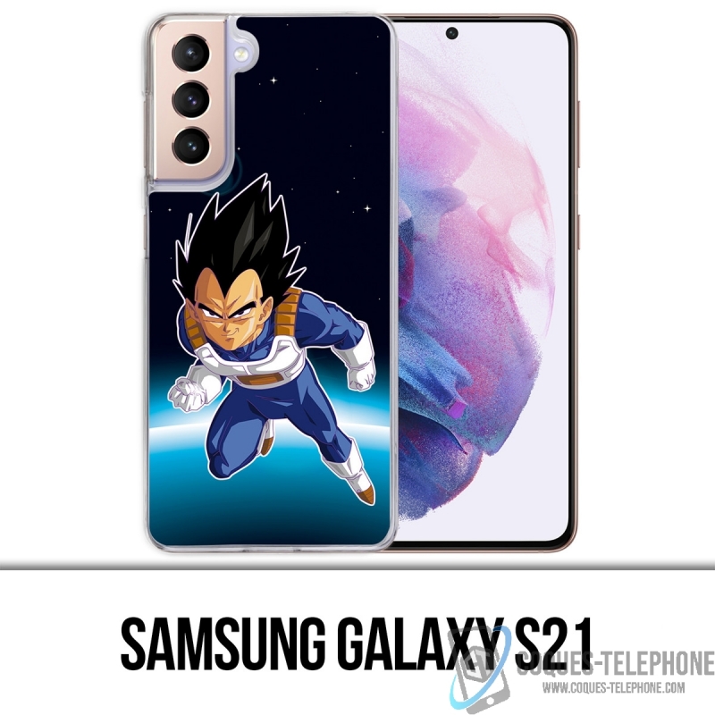 Custodia per Samsung Galaxy S21 - Dragon Ball Vegeta Space