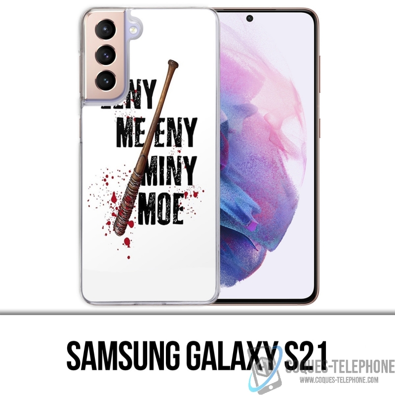 Funda Samsung Galaxy S21 - Eeny Meeny Miny Moe Negan