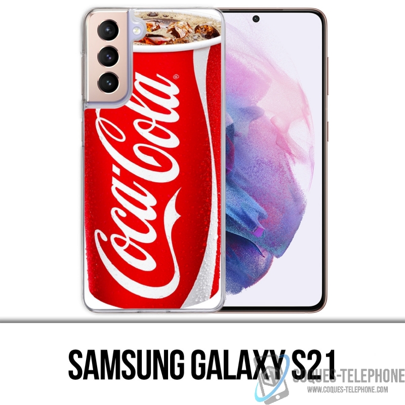 Coque Samsung Galaxy S21 - Fast Food Coca Cola