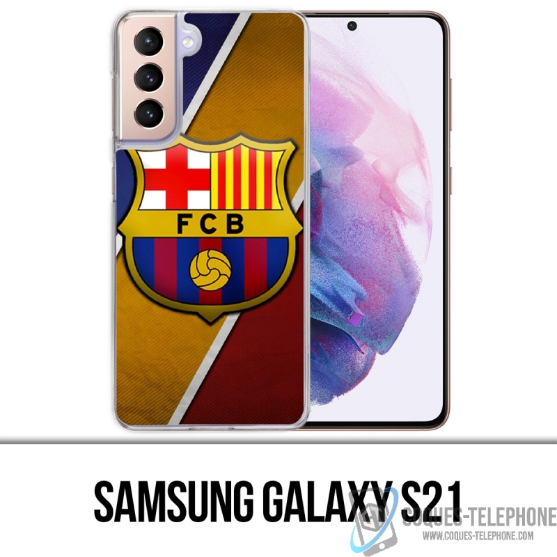 Coque Samsung Galaxy S21 - Football Fc Barcelona