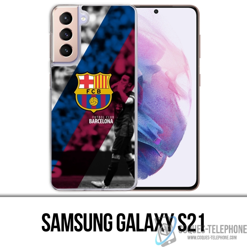 Custodia per Samsung Galaxy S21 - Football Fcb Barca