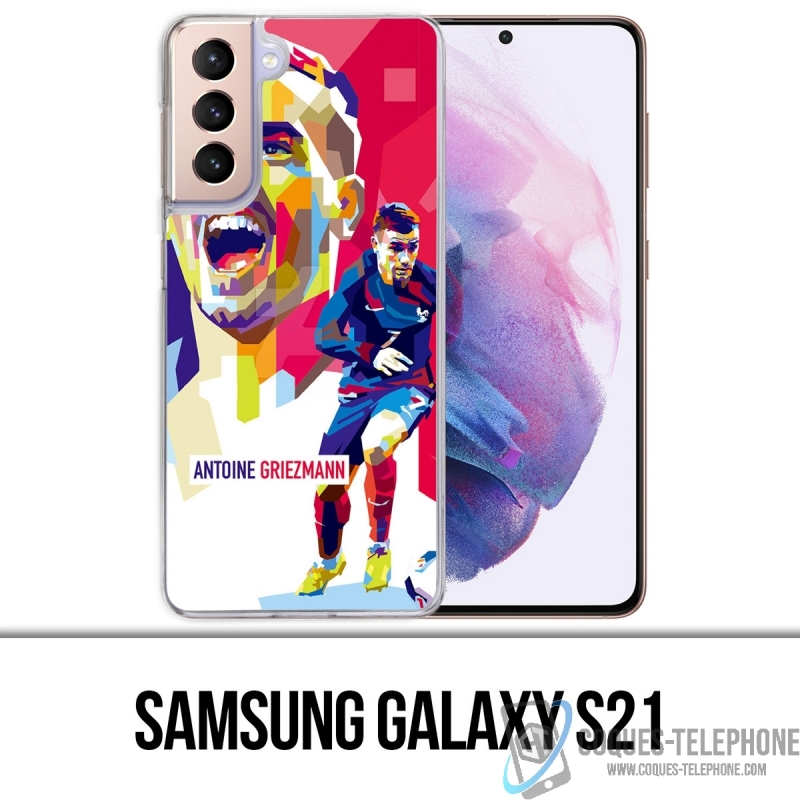 Coque Samsung Galaxy S21 - Football Griezmann