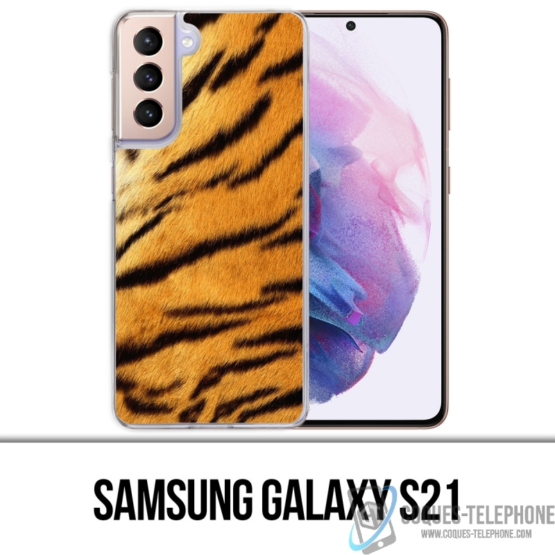 Samsung Galaxy S21 Case - Tiger Fur