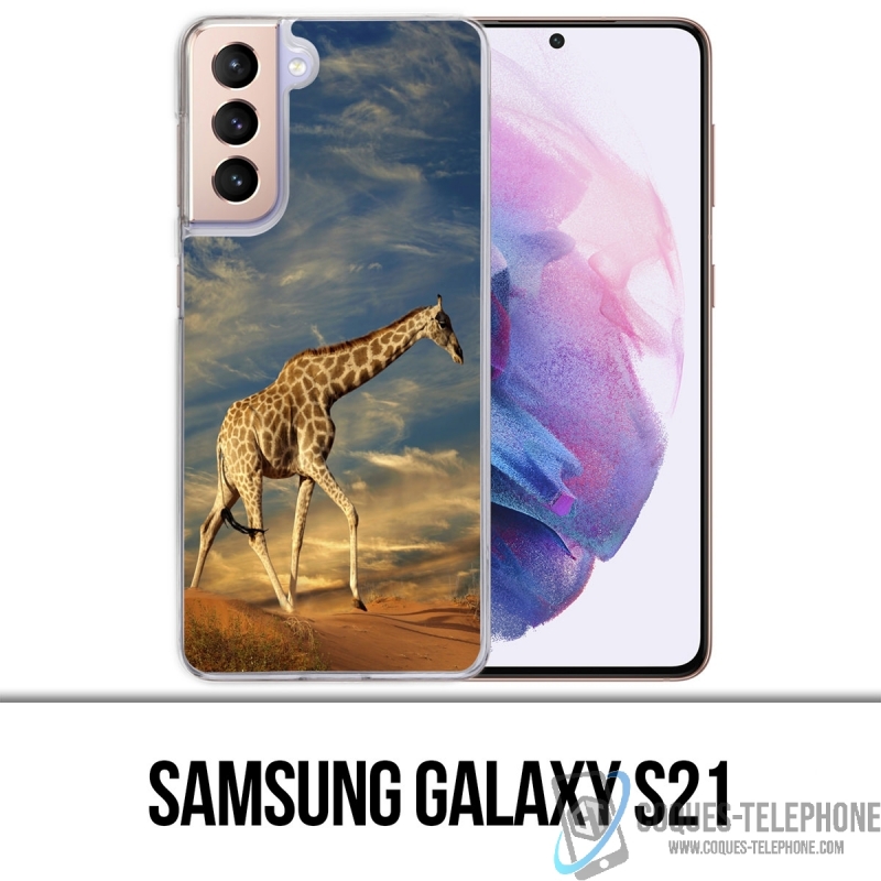 Custodia per Samsung Galaxy S21 - Giraffa