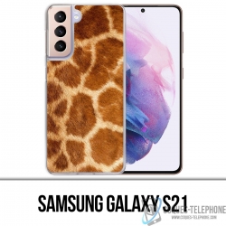 Custodia per Samsung Galaxy S21 - Pelliccia di giraffa