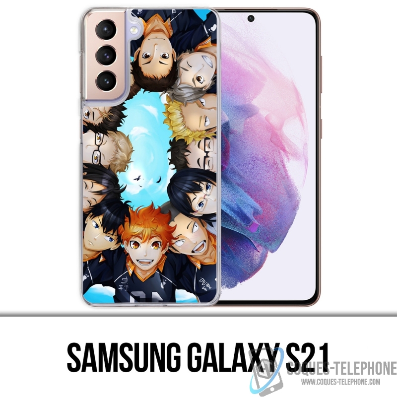 Coque Samsung Galaxy S21 - Haikyuu Team