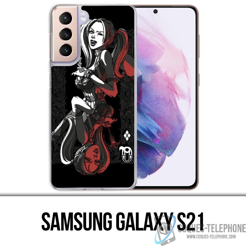 Funda Samsung Galaxy S21 - Tarjeta Harley Queen