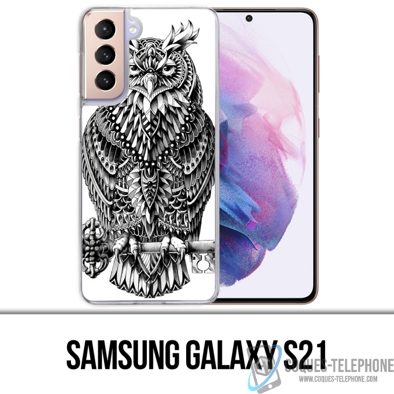 Funda Samsung Galaxy S21 - Búho azteca