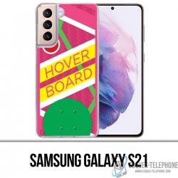 Coque Samsung Galaxy S21 - Hoverboard Retour Vers Le Futur