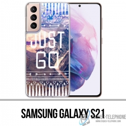 Coque Samsung Galaxy S21 - Just Go