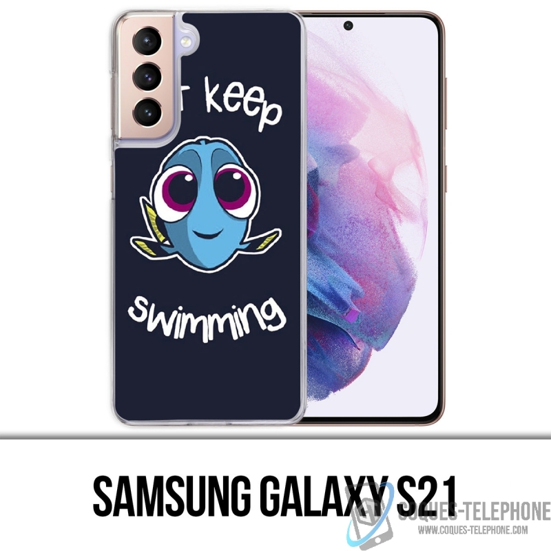 Samsung Galaxy S21 Case - Einfach weiter schwimmen