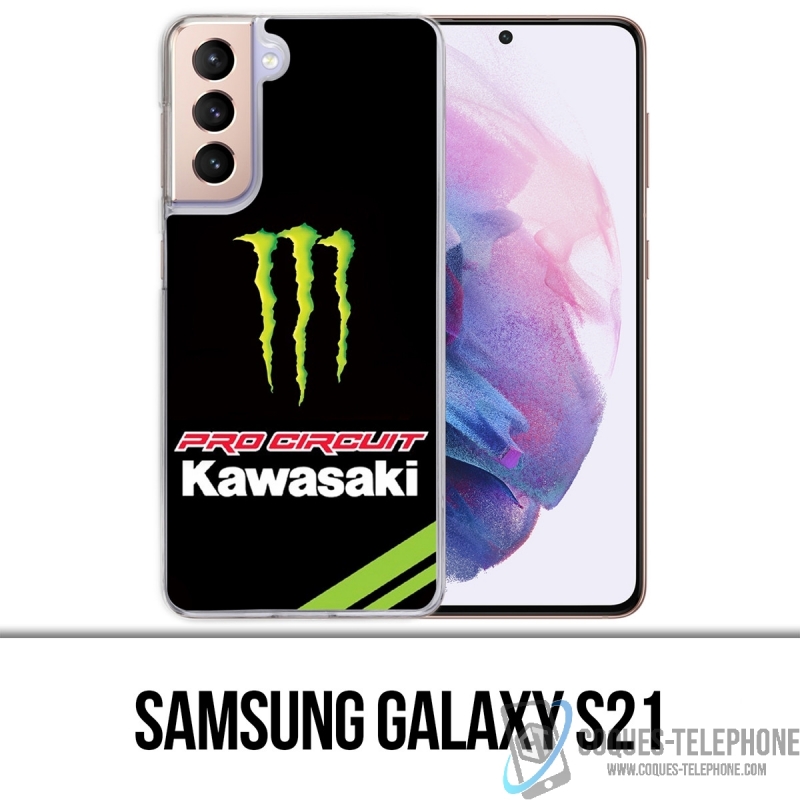 Coque Samsung Galaxy S21 - Kawasaki Pro Circuit