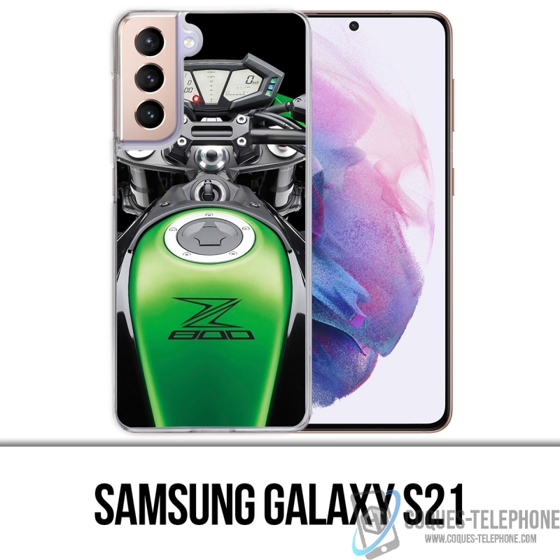 Custodia per Samsung Galaxy S21 - Kawasaki Z800 Moto