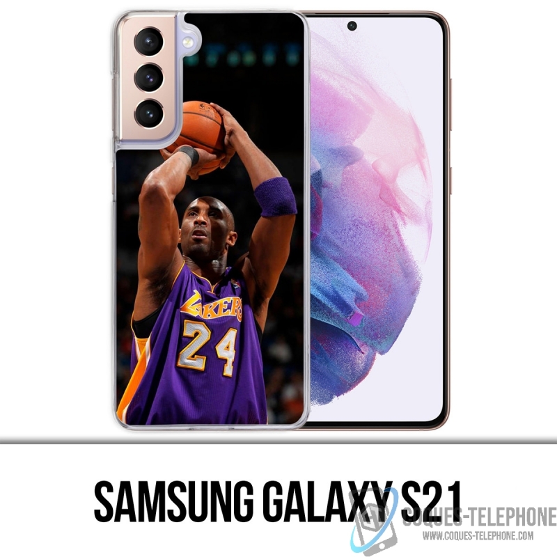 Custodia per Samsung Galaxy S21 - Kobe Bryant Shooting Basket Basketball Nba