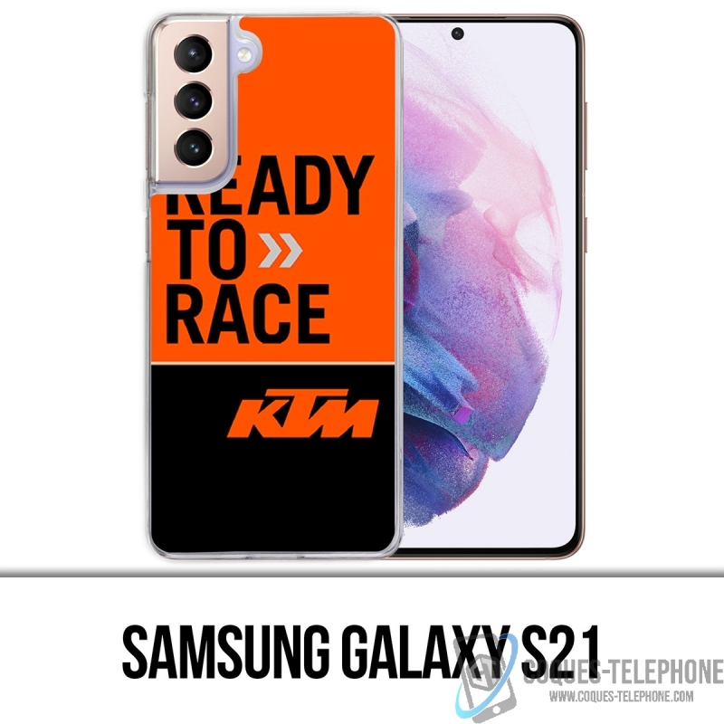 Coque Samsung Galaxy S21 - Ktm Ready To Race