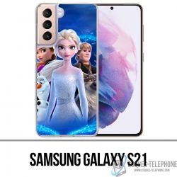 Funda Samsung Galaxy S21 - Personajes de Frozen 2