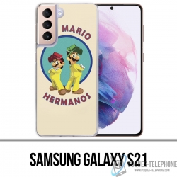 Custodia per Samsung Galaxy S21 - Los Mario Hermanos