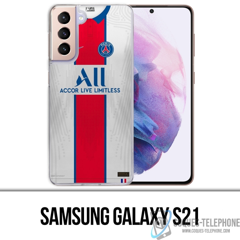 Funda Samsung Galaxy S21 - Camiseta Psg 2021