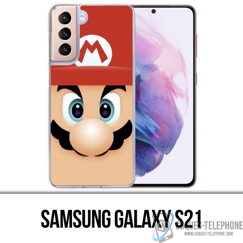 Funda Samsung Galaxy S21 - Mario Face