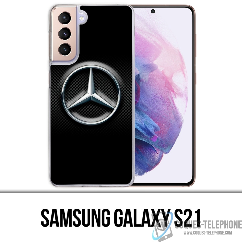 Coque Samsung Galaxy S21 - Mercedes Logo
