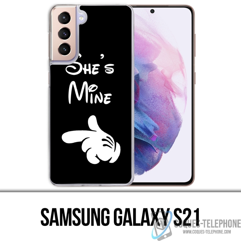 Coque Samsung Galaxy S21 - Mickey Shes Mine