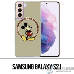Custodia per Samsung Galaxy S21 - Mickey vintage