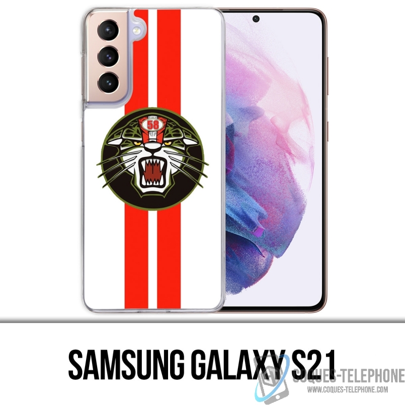 Samsung Galaxy S21 Case - Motogp Marco Simoncelli Logo