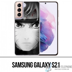 Funda Samsung Galaxy S21 - Naruto Blanco y Negro