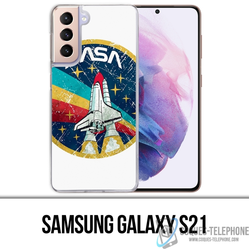 Custodia per Samsung Galaxy S21 - Distintivo Razzo Nasa